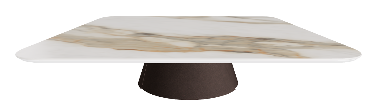 Cattelan Italia ALBERT Keramik S Coffee Table ◻118x118x28h