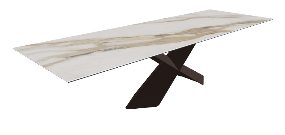 Cattelan Italia Tyron Keramik Drive Rectangular Extendible Dining Table – 200→294x106x74h