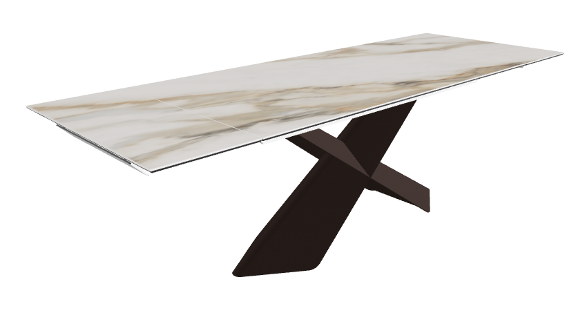 Glossy Borghini Calacatta Bronze Embossed