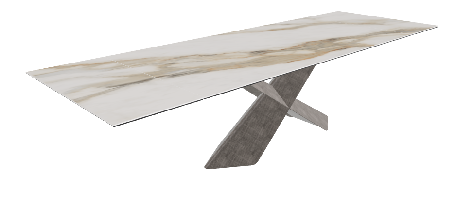 Cattelan Italia Tyron Keramik Drive Rectangular Extendible Dining Table – 200→294x106x74h