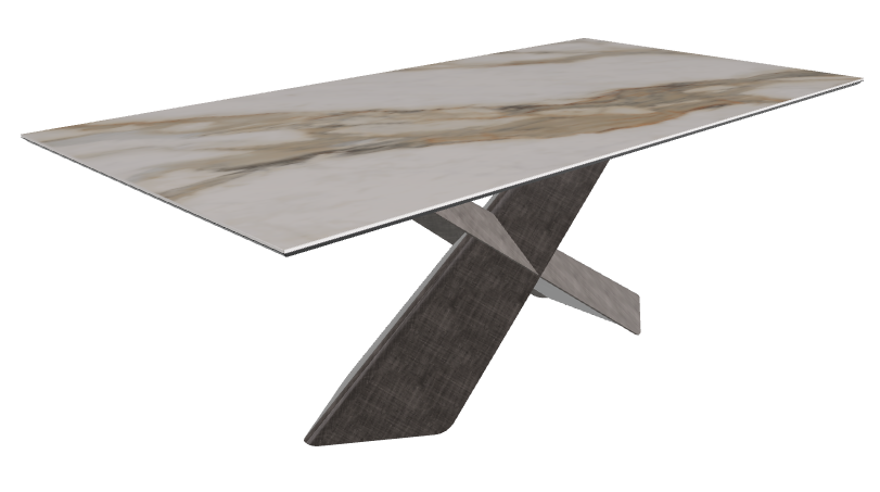 Glossy Borghini Calacatta Brushed Grey..