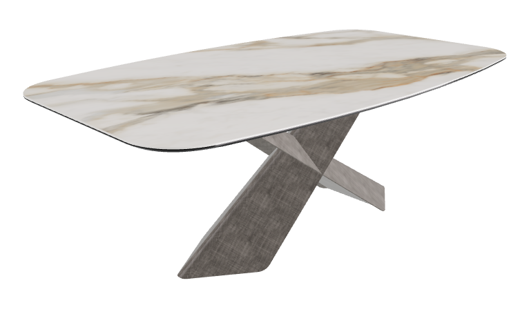 Glossy Borghini Calacatta Brushed Grey..