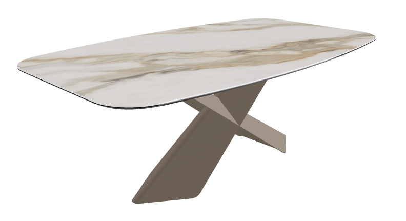 Glossy Borghini Calacatta Titanium Embossed