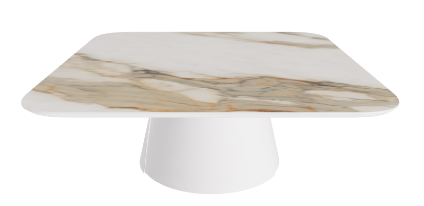 Cattelan Italia ALBERT Keramik S Coffee Table ◻100x100x38h