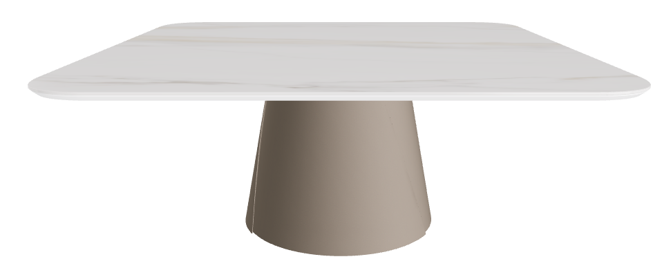 Cattelan Italia ALBERT Keramik S Coffee Table ◻118x118x48h