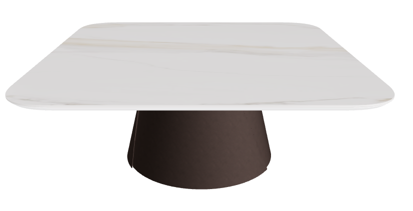 Cattelan Italia ALBERT Keramik S Coffee Table ◻100x100x38h