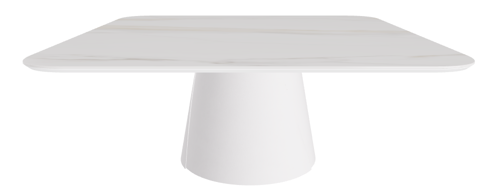 Cattelan Italia ALBERT Keramik S Coffee Table ◻118x118x48h