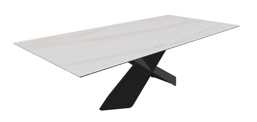 Glossy Golden Calacatta Black Embossed