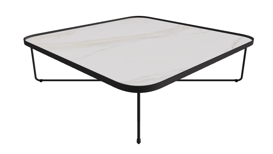 Cattelan Italia Benny Keramik Coffee Table ◻99x99x28h