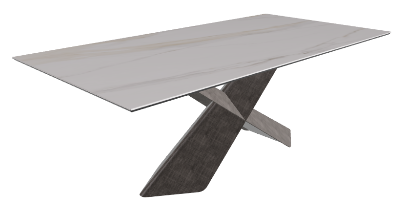 Glossy Golden Calacatta Brushed Grey..