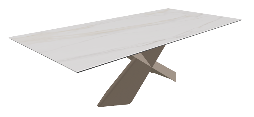 Glossy Golden Calacatta Titanium Embossed