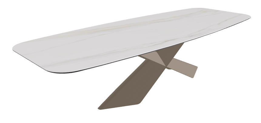 Glossy Golden Calacatta Titanium Embossed