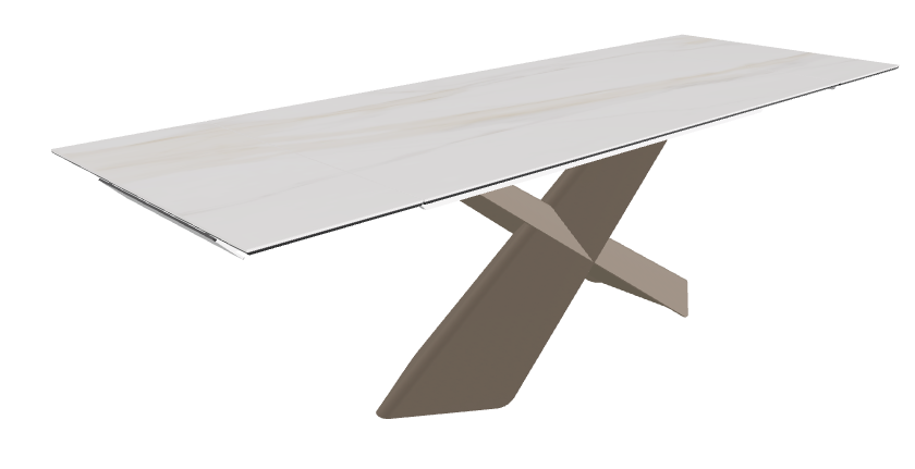 Glossy Golden Calacatta Titanium Embossed