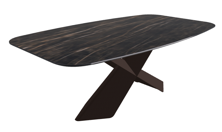 Glossy Portoro Bronze Embossed