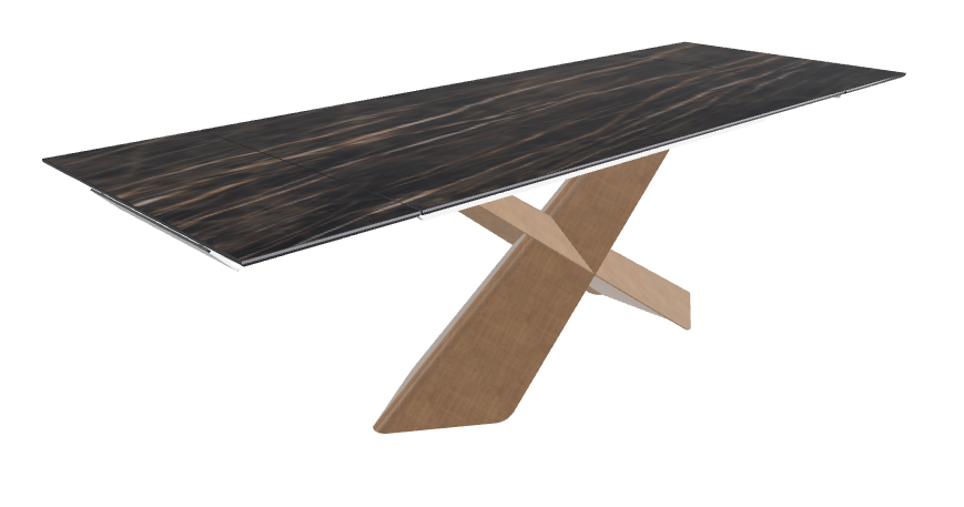 Glossy Portoro Brushed Bronze..