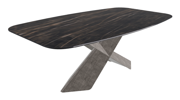 Glossy Portoro Brushed Grey..