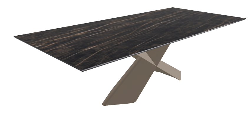 Glossy Portoro Titanium Embossed