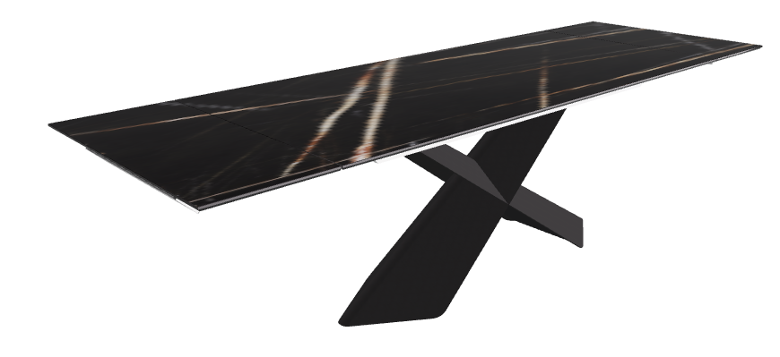 Cattelan Italia Tyron Keramik Drive Rectangular Extendible Dining Table – 182→258x90x74h