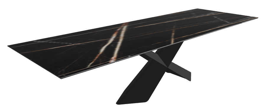 Cattelan Italia Tyron Keramik Drive Rectangular Extendible Dining Table – 200→294x106x74h