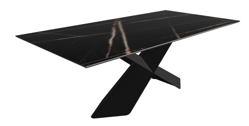 Glossy Sahara Noir Black Embossed