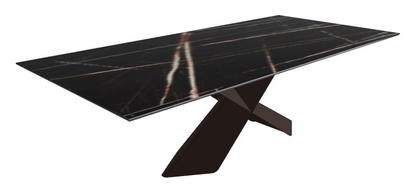 Glossy Sahara Noir Bronze Embossed