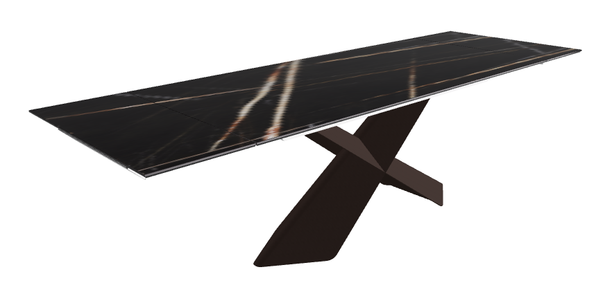 Cattelan Italia Tyron Keramik Drive Rectangular Extendible Dining Table – 182→258x90x74h