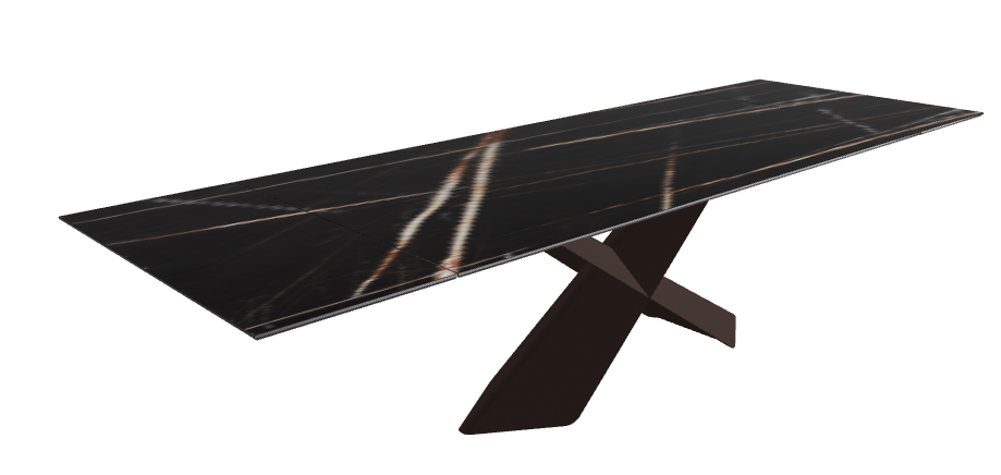 Cattelan Italia Tyron Keramik Drive Rectangular Extendible Dining Table – 200→294x106x74h