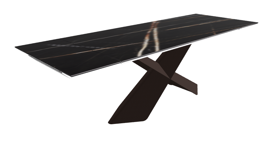 Glossy Sahara Noir Bronze Embossed