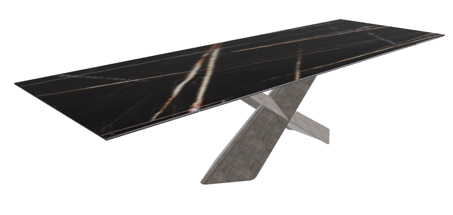 Cattelan Italia Tyron Keramik Drive Rectangular Extendible Dining Table – 200→294x106x74h