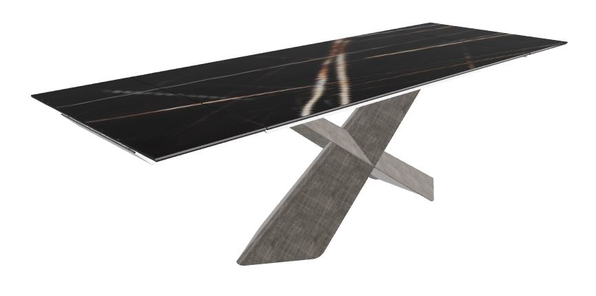 Glossy Sahara Noir Brushed Grey..