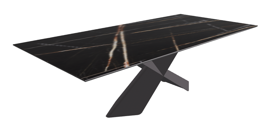 Glossy Sahara Noir Graphite Embossed