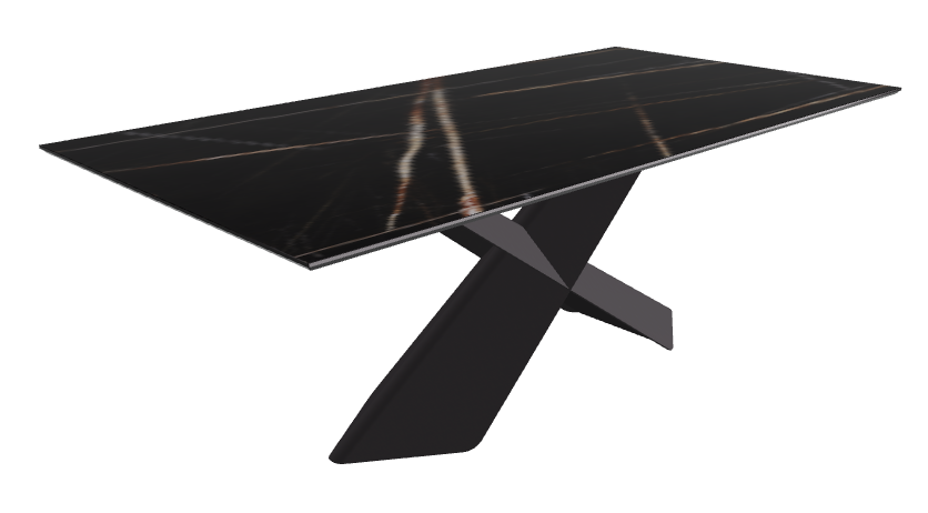 Glossy Sahara Noir Graphite Embossed