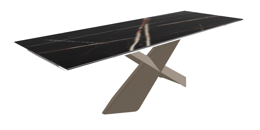 Glossy Sahara Noir Titanium Embossed