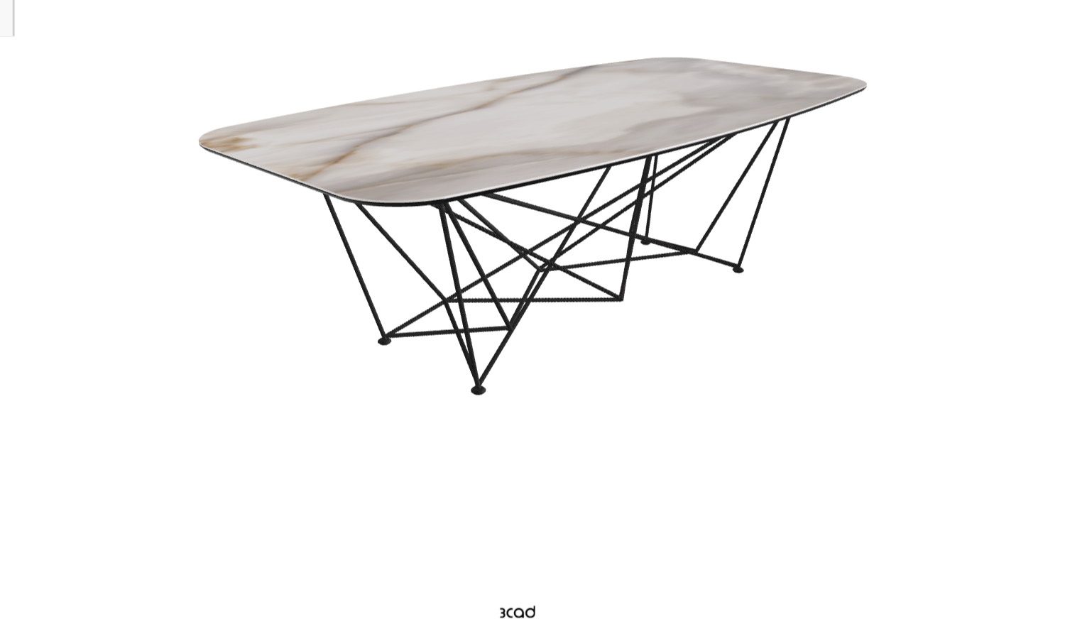 Cattelan Italia Gordon Keramik Barrel Shaped Dining Table