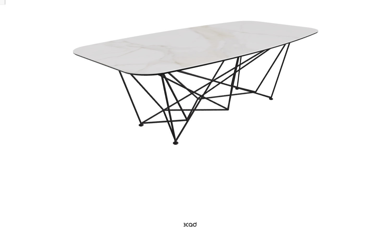 Cattelan Italia Gordon Keramik Barrel Shaped Dining Table