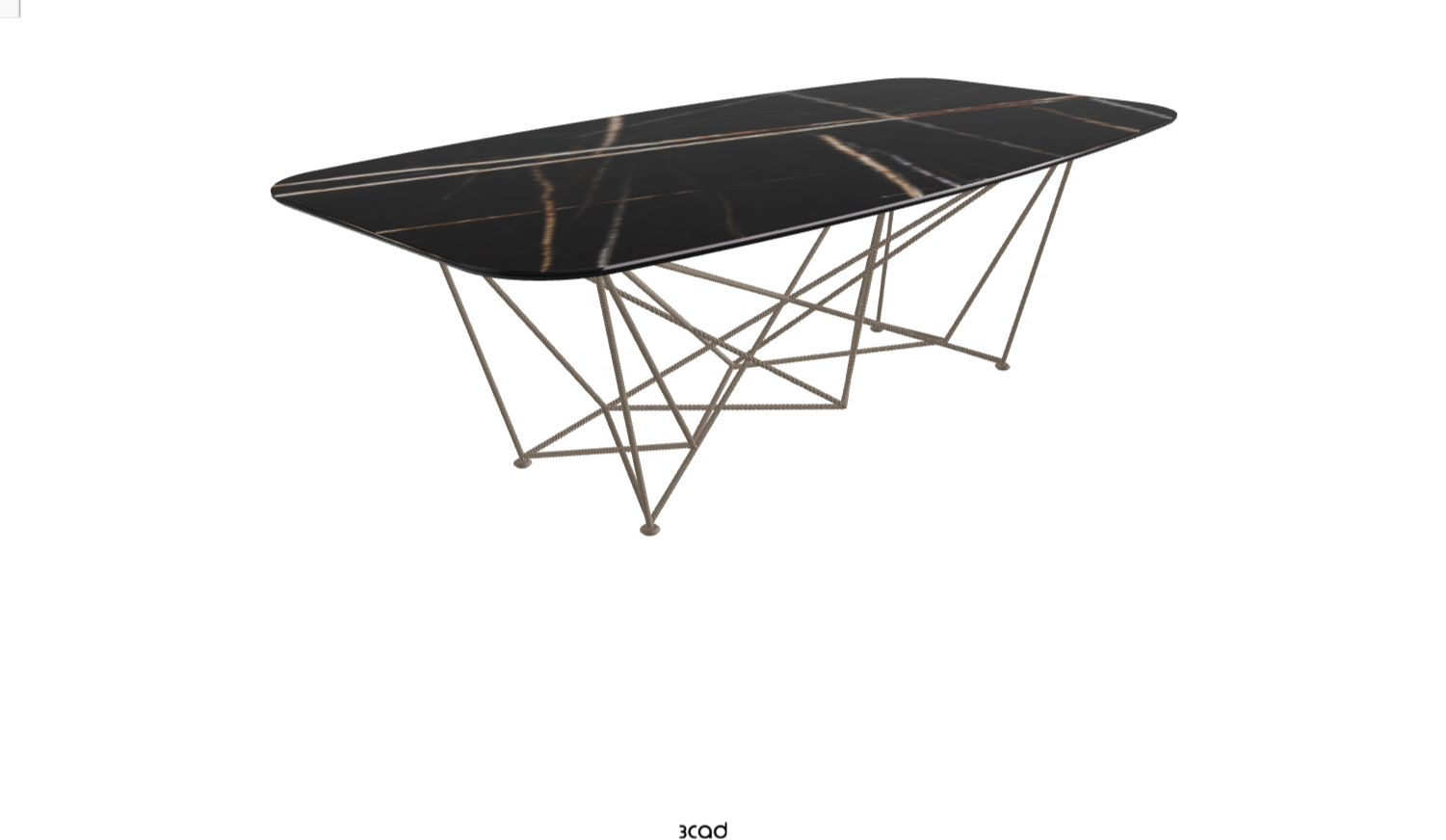 Cattelan Italia Gordon Keramik Barrel Shaped Dining Table
