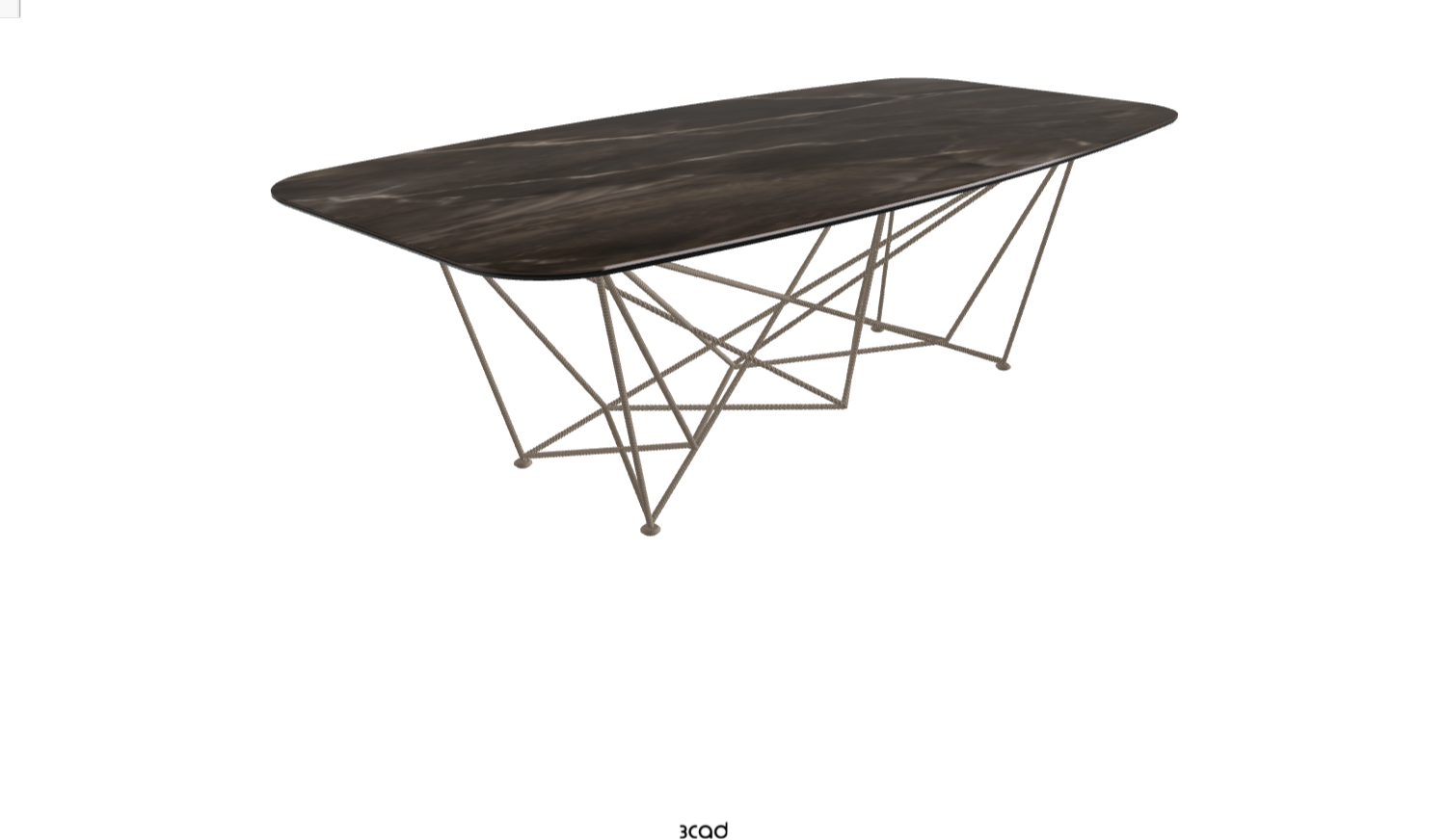 Cattelan Italia Gordon Keramik Barrel Shaped Dining Table