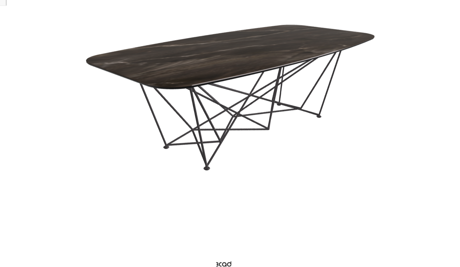 Cattelan Italia Gordon Keramik Barrel Shaped Dining Table