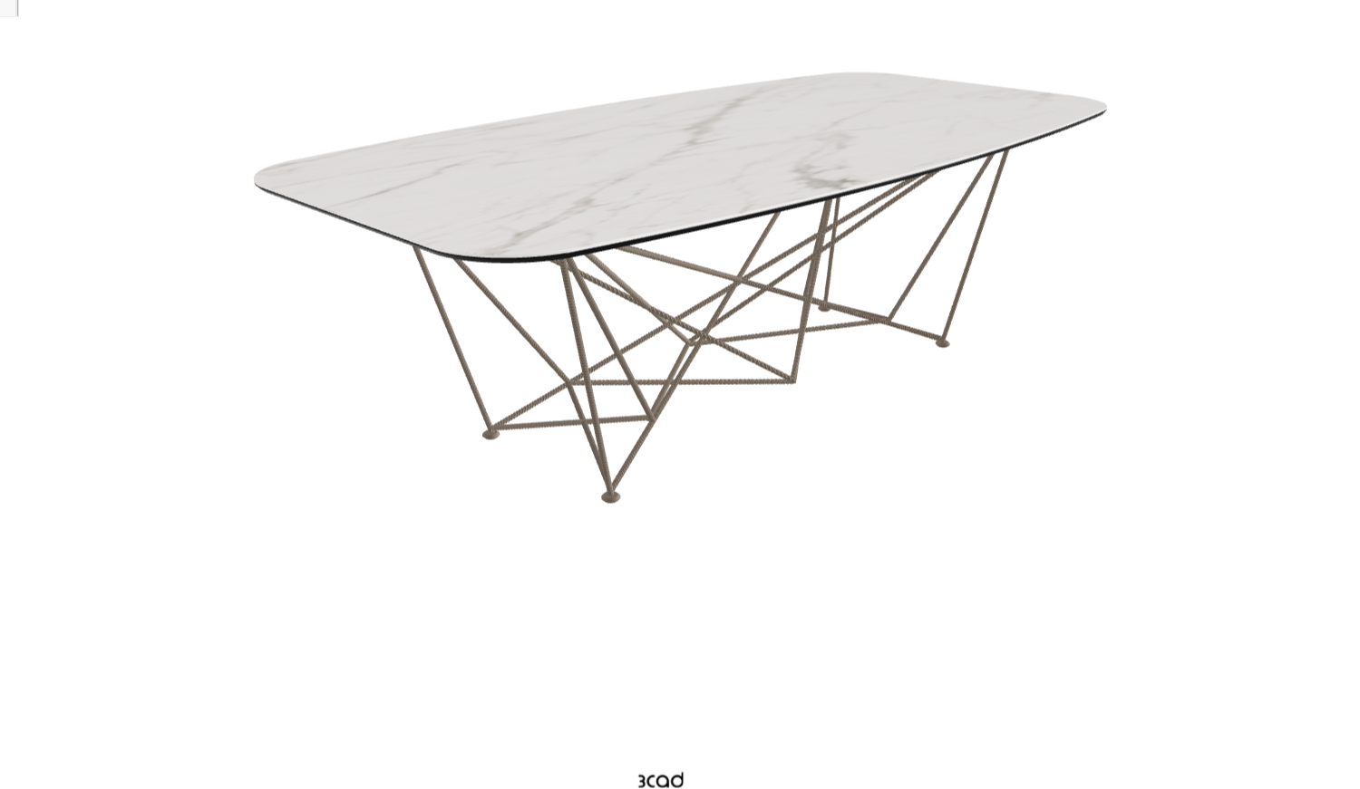 Cattelan Italia Gordon Keramik Barrel Shaped Dining Table