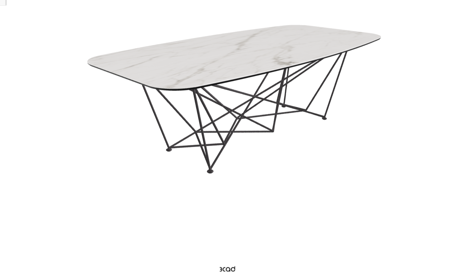 Cattelan Italia Gordon Keramik Barrel Shaped Dining Table