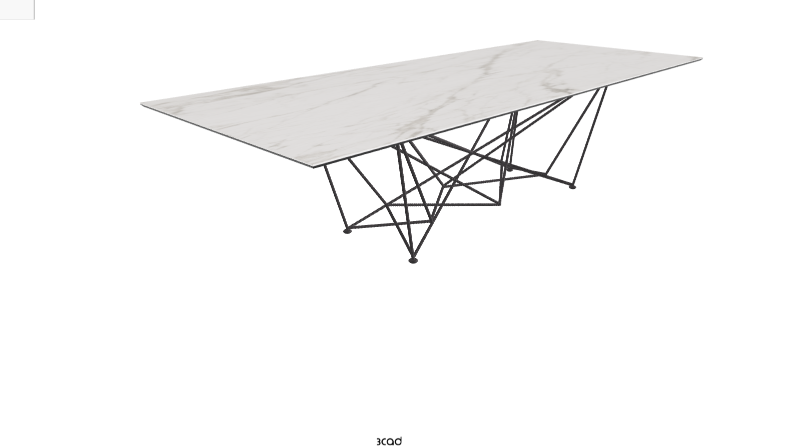 Cattelan Italia Gordon Keramik Rectangular Dining Table
