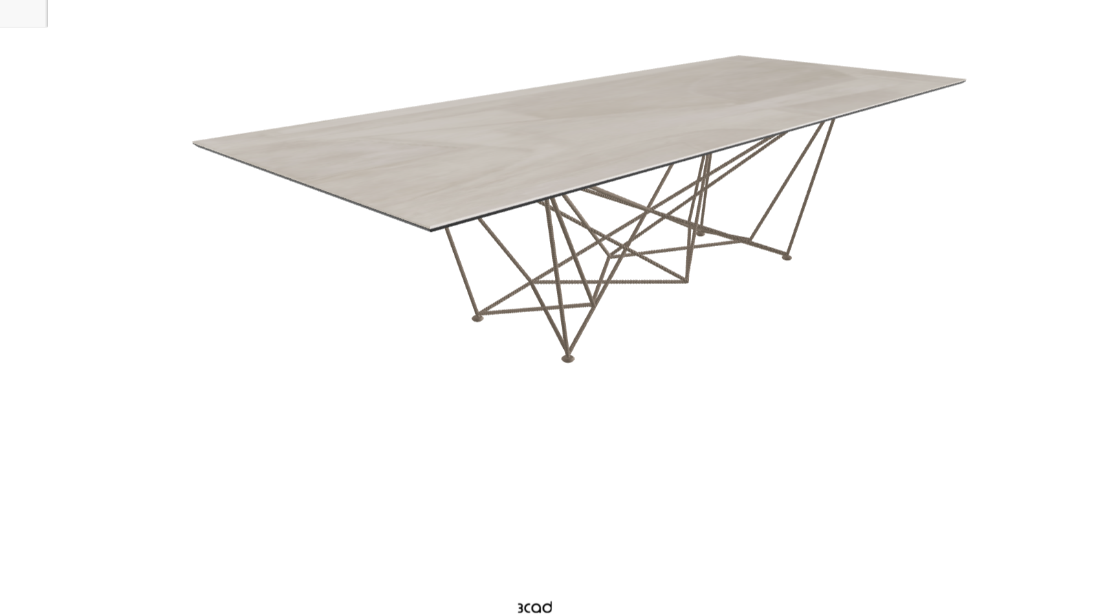 Cattelan Italia Gordon Keramik Rectangular Dining Table