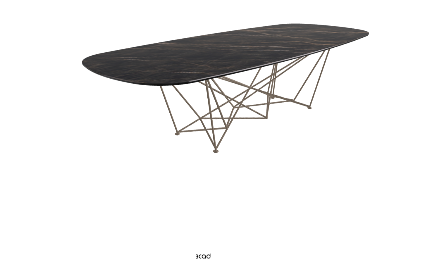 Cattelan Italia Gordon Keramik Barrel Shaped Dining Table