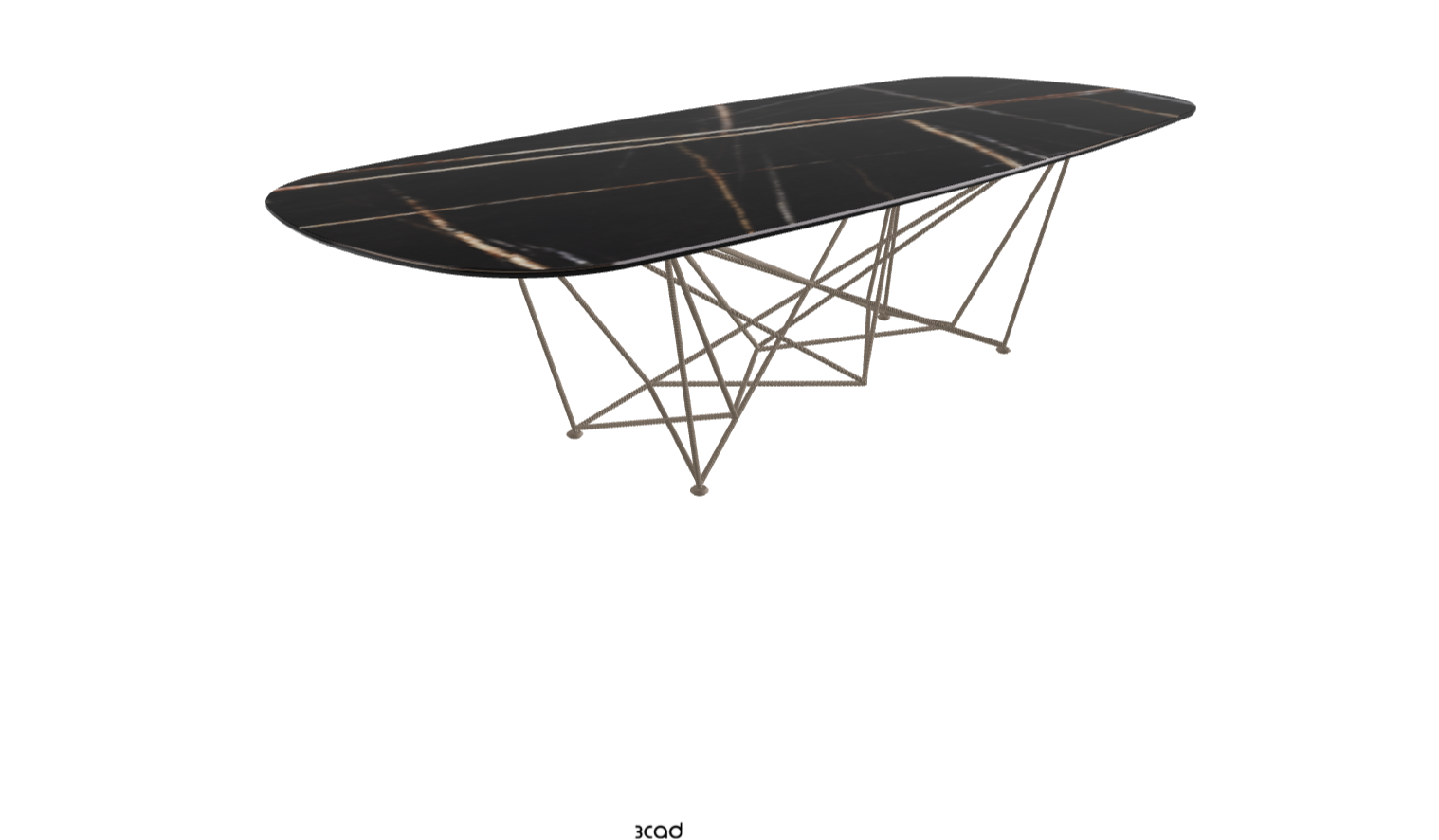 Cattelan Italia Gordon Keramik Barrel Shaped Dining Table