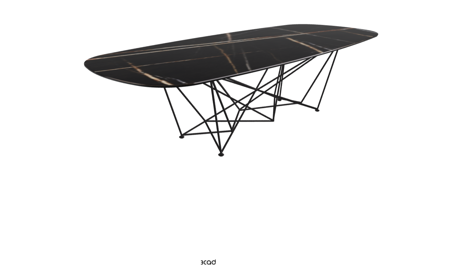Cattelan Italia Gordon Keramik Barrel Shaped Dining Table
