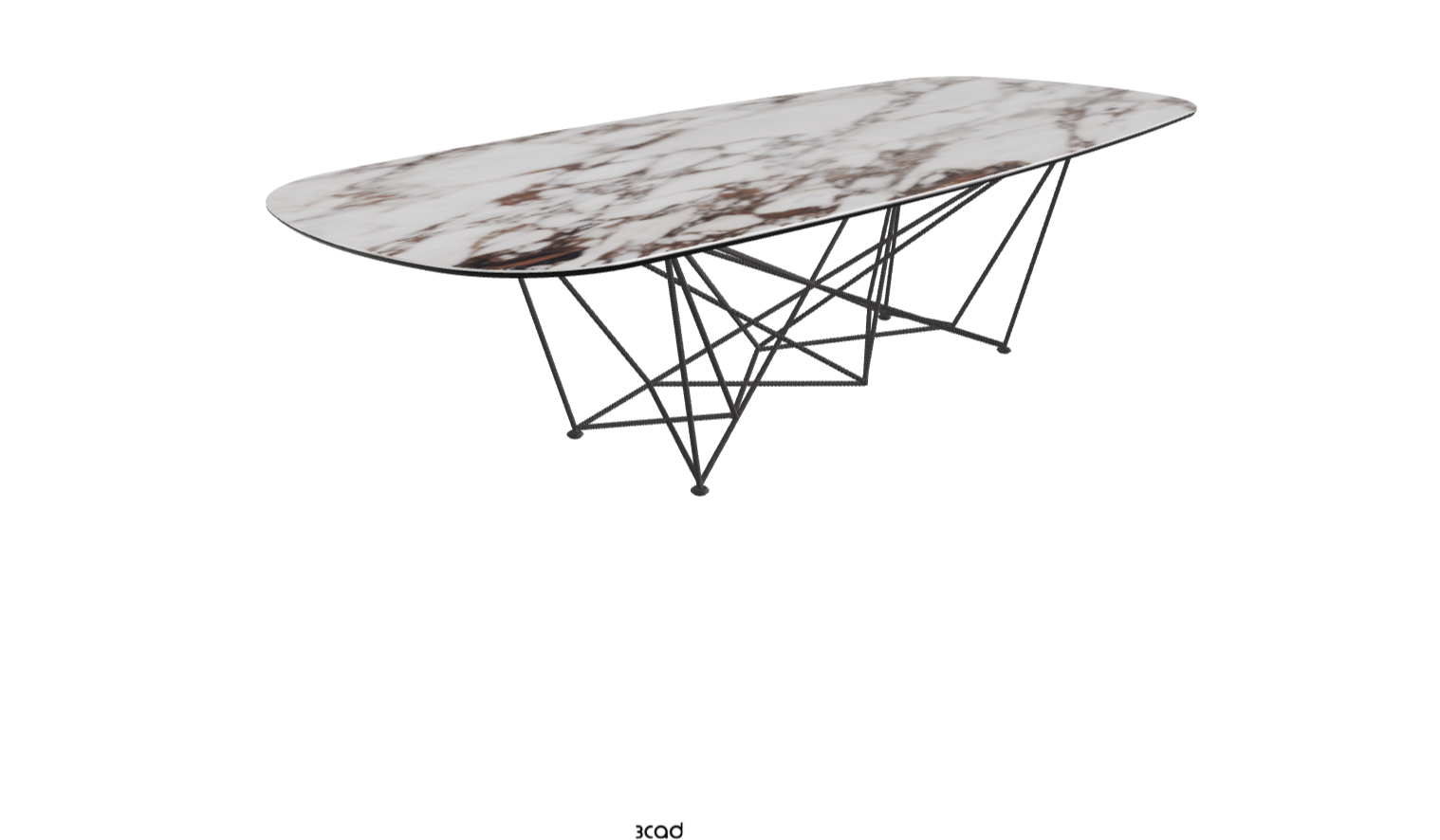 Cattelan Italia Gordon Keramik Barrel Shaped Dining Table
