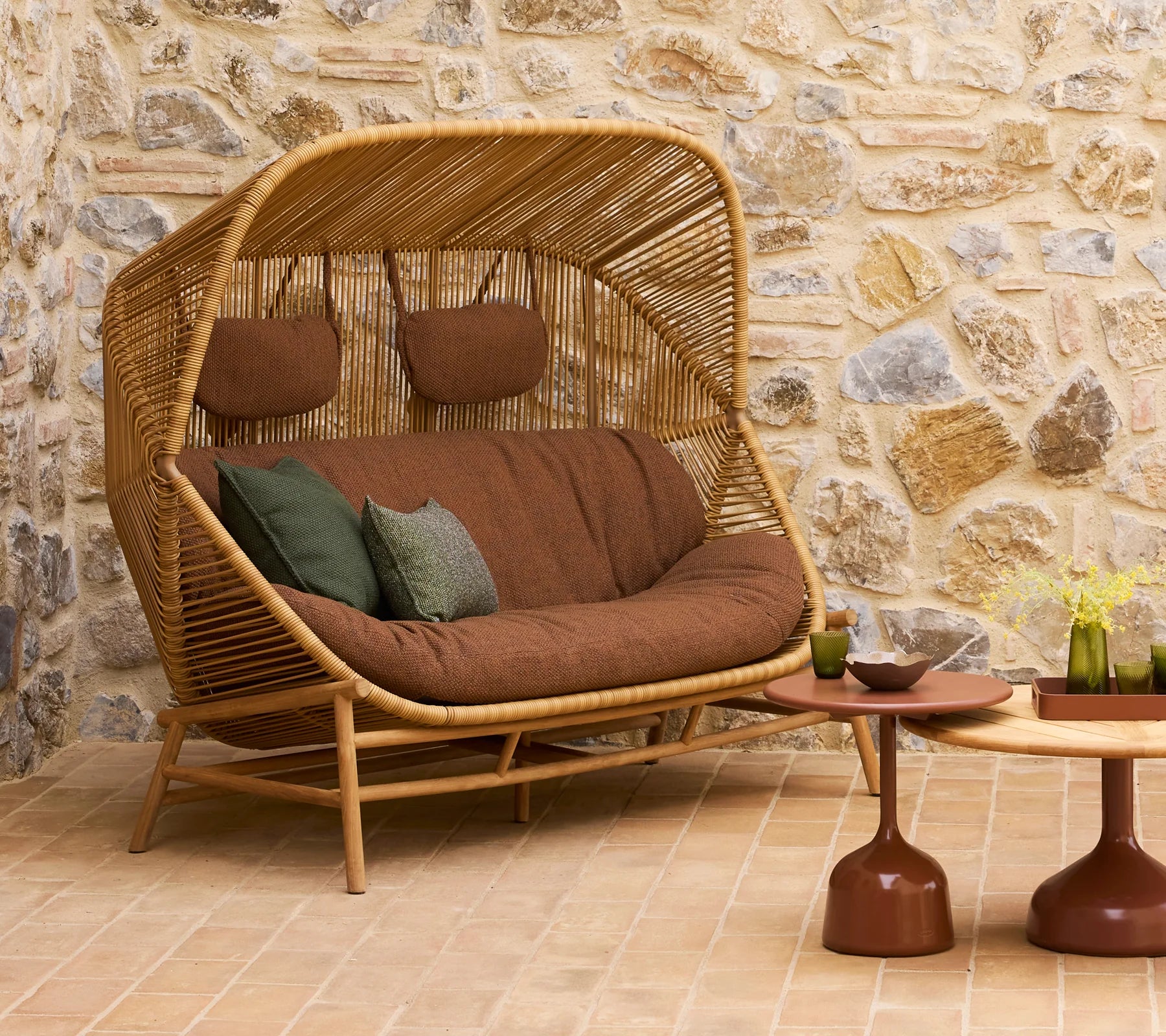 Cane-line Hive 2-Seater Sofa Base