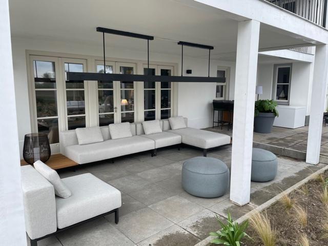 Heatsail BEEM | Ceiling Mounted Outdoor Heating and Lights (Optional Misting)