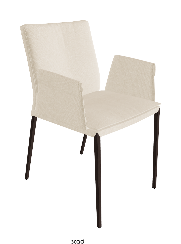 Isabel ML Dining Armchair_Bronze Embossed_Fabric_B922