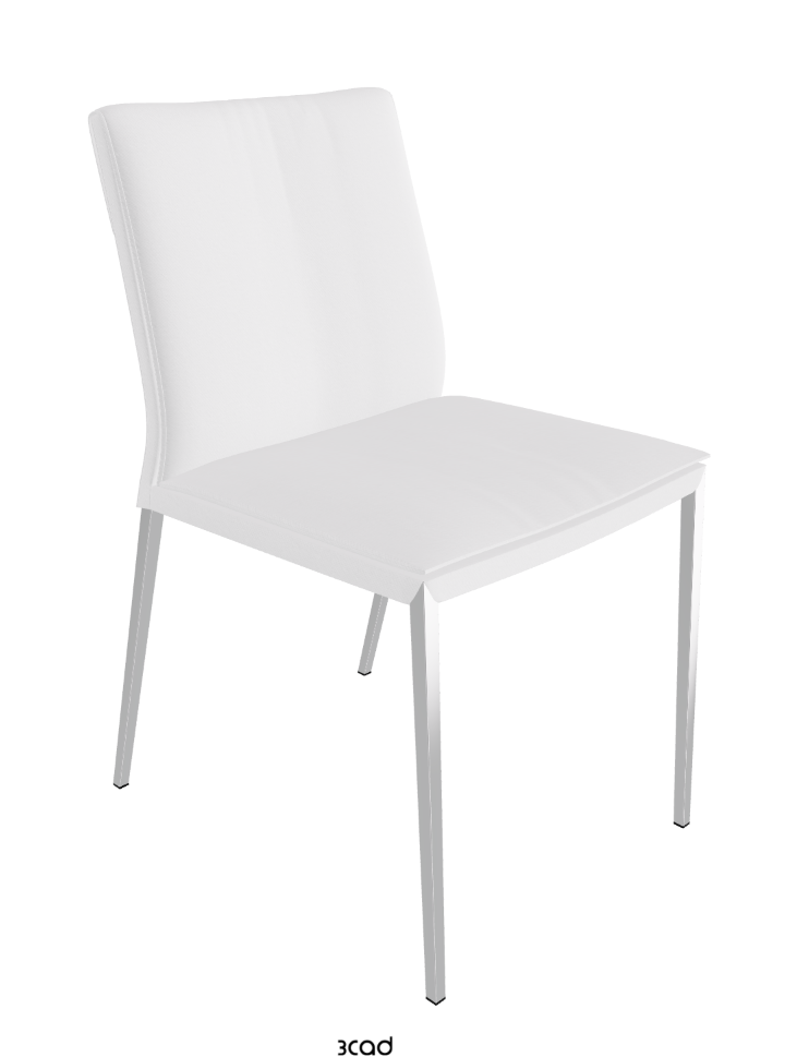 Isabel ML Dining Chair_Black Chrome_Fabric-_B920